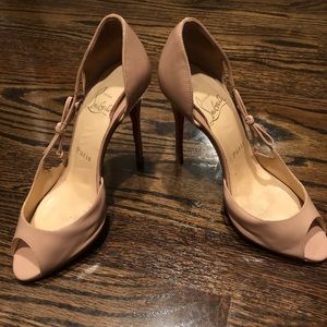 Christian Louboutin Nude shoes
